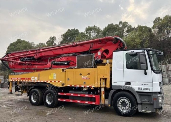 2019 Gebrauchter Betonpumpenwagen 49M Gebrauchte Betonpumpe 3 Achsen