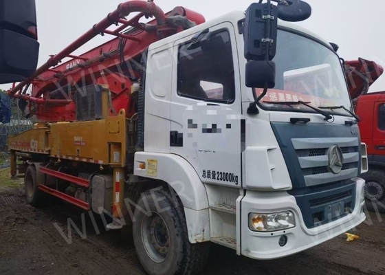 Gebrauchter 2-Achsen-Pumpenwagen 2019, gebrauchte Beton-LKWs, 37 m, mit SANY-Fahrgestell