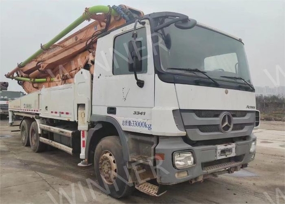 2012 Gebrauchter Betonpumpenwagen mit Ausleger ZLJ5339THB 47 m, 3 Achsen