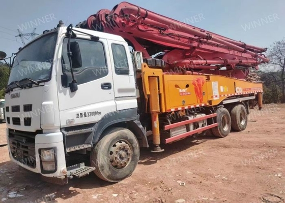 2016 Gebrauchter Betonpumpenwagen SANY 3 Achsen SYM5339THBDW 490C-8S