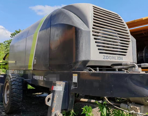 Gebrauchte stationäre Betonpumpe Zoomlion 82m3/H 80.18-132SU im Bauwesen