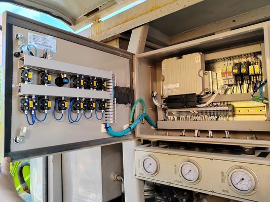 Gebrauchte stationäre Betonpumpe Zoomlion 82m3/H 80.18-132SU im Bauwesen