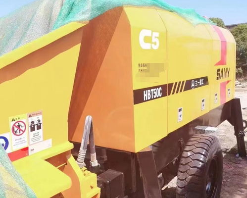 2018 Gebrauchter Betonpumpenwagen HBT50C 40m3/H 6051X2068X2215mm
