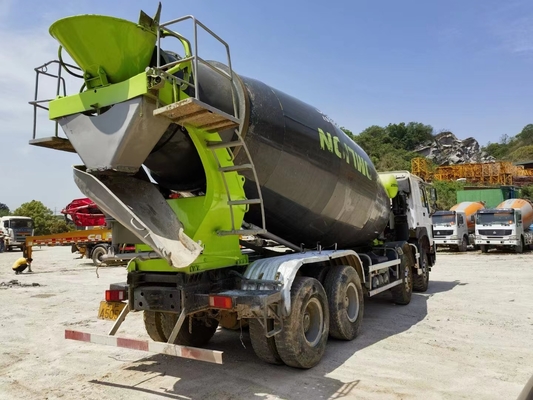 Zoomlion Mischer-LKW Gebrauchte gebrauchte Betonmischer-LKWs, Herstellung 2018