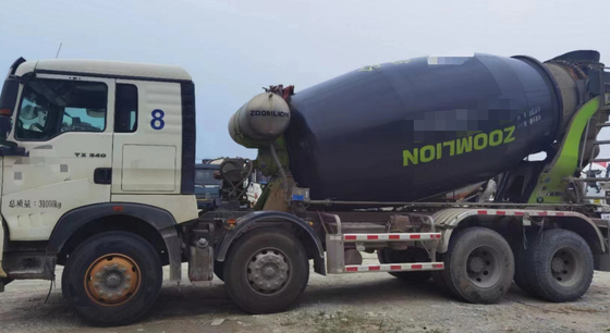 Zoomlion Mischer-LKW Gebrauchte gebrauchte Betonmischer-LKWs, Herstellung 2018