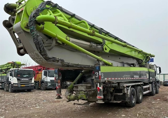 2021 Zoomlion 62M Gebrauchtbetonpumpenwagen mit BENZ-Chassis